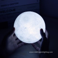 3D Printing Remote Controlled Dimmable Moon Light